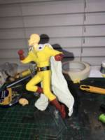 Mezco One:12 style Saitama (one punch man) (One Punch Man) Custom Action Figure