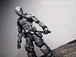 Snake eyes - gi joe resolute - (Marvel Legends) Custom Action Figure