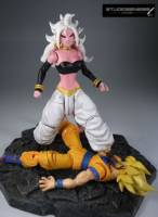 Majin android 21 (Dragonball Z) Custom Action Figure