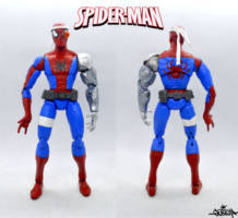 Cyborg Spiderman (Marvel Legends) Custom Action Figure