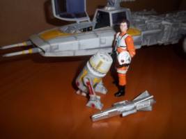 Lieutenant Lepira and his Gold 4 Y-Wing (Star Wars) Custom Vehicle