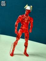 Custom 3.75" Kingdom Come - The Flash (DC Universe) Custom Action Figure