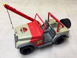 Bush Devil Tracker Overhaul (Jurassic Park) Custom Vehicle [Original Kenner Bush Devil Tracker]
