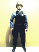 Black Mesa Security Guard (Half-Life) Custom Action Figure [Black Mesa Security]