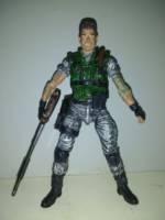 Chris Redfield (1998 Live Action) (Resident Evil) Custom Action Figure