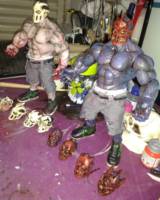 Rick Taylor + Mirror Rick (Splatterhouse 2010) (Splatterhouse) Custom Action Figure
