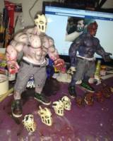 Rick Taylor + Mirror Rick (Splatterhouse 2010) (Splatterhouse) Custom Action Figure