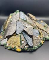 2 Piece Mountain Rocks Action Figure Display Stand (Star Wars) Custom Diorama / Playset [Mountain Rocks Base]