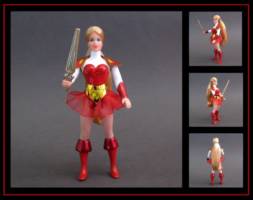 Princess Adora (with 3 outfits) (She-Ra) Custom Action Figure [outfit 2]