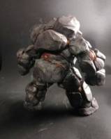 Lava Rock Golem (Original) Custom Action Figure