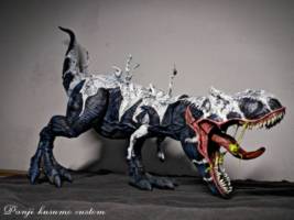 Venomsaurus Rex ( Venom T-rex) (Marvel) Custom Action Figure