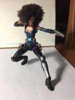 Domino DP2 / Comic Version (Marvel Legends) Custom Action Figure [angle 2]