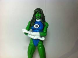 She Hulk Fantastic Four (Marvel Legends) Custom Action Figure