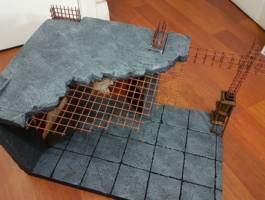 Construction Site (Random) Custom Diorama / Playset