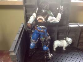 Lobo and Dawg (DC Universe) Custom Action Figure