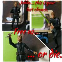 3.75" TVC Jabba's Palace Luke Skywalker: Jedi Knight (Star Wars) Custom Action Figure
