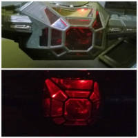 3.75" Tie Silencer EASY LED LIGHT INSTALLATION! (Star Wars) Custom Vehicle