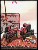 Deadpool’s Man Cave (Deadpool) Custom Diorama / Playset [My deadpool’s man cave w/o the wall.]