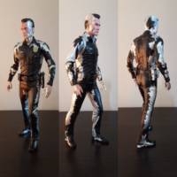 Terminator 2 T1000 Liquid metal morph (Terminator) Custom Action Figure