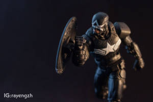 Venomverse Captain America (Marvel Legends) Custom Action Figure