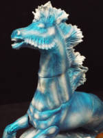 Triton, son of Poseidon, on his hippocampus drawn chariot (Marvel Legends) Custom Action Figure