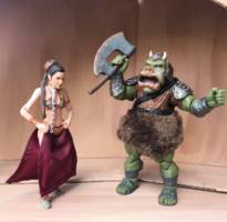 Star Wars Slave Leia (Star Wars) Custom Action Figure