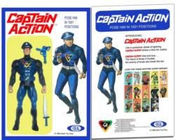 Captain Action, Action Boy & Dr. Evil (Misc) Custom Action Figure [Captain Action]