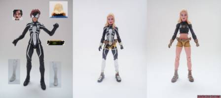 Terra (Teen Titans) Custom Action Figure [Terra custom action figure before and after]