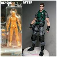 Chris redfield (Resident Evil) Custom Action Figure
