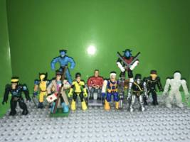 Nightcrawler Marvel Mega Bloks XMen (Mega Bloks) Custom Action Figure [X Men Marvel Mega Bloks]