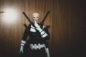 Unmasked Deadpool Repaint (Marvel Legends) Custom Action Figure