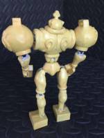 Huitzil (Darkstalkers) Custom Action Figure [Back view]
