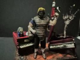 Apocalyptic Schroeder -- D.T.A.R. J.E. #2 -- Peanuts (WWE) Custom Action Figure