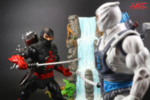 Slamurai (White MOTUC ninja) (Masters of the Universe) Custom Action Figure