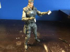 Solid Snake (Mgs1) (Metal Gear Solid) Custom Action Figure [Snake with his cigs.]