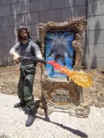 THE THING R.J. MacReady with Flamethrower (Movie Maniacs) Custom Action Figure