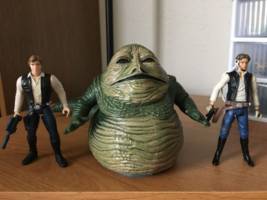 Jabba the Hutt (Special Edition Scene) (Star Wars) Custom Action Figure [Hans for scale]