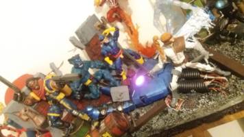 X Men Diorama (Marvel) Custom Diorama / Playset
