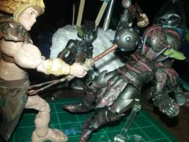 Goblin legion builder (repaint) (Mythic Legions) Custom Action Figure