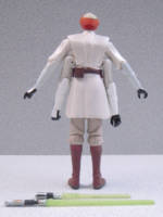 Phanto - Fire Kobok Jedi (Star Wars) Custom Action Figure [Rear View]