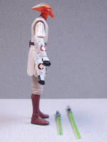 Phanto - Fire Kobok Jedi (Star Wars) Custom Action Figure [Right View]