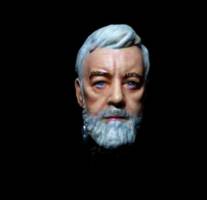 Star wars Black series 6" Old Ben Obi Wan Kenobi head (Star Wars) Custom Action Figure