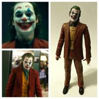 The Joker (Joaquer) Joaquin Phoenix (Movie Masters) Custom Action Figure [I Didn't Realize That You Were Laughing]