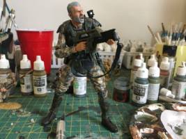 Lieutenant Van Zandt (Aliens) Custom Action Figure