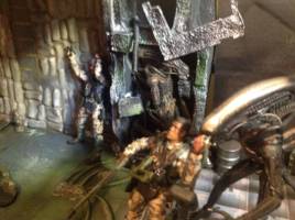 Aliens: Hidden Alien (Aliens) Custom Diorama / Playset