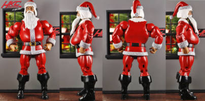 Santa Claus He-Man (MOTUC He-man & She-Ra Holiday special) (Masters of the Universe) Custom Action Figure