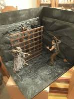 Evil Dead Army Of Darkness Pit (Movie Maniacs) Custom Diorama / Playset [Evil Dead Army Of Darkness Pit]