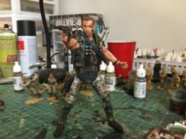 Colonel Dutch, colonial marine (Aliens) Custom Action Figure