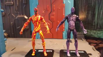 Marvel Vector and X-Ray (Marvel Universe) Custom Action Figure