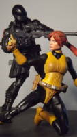 G.I. JOE Legends: Scarlett and Snake Eys (G.I. Joe) Custom Action Figure